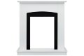 Электрокамин Royal Flame Barcelona (разборный) - Белый с очагом Fobos FX Brass 2