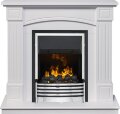 Электрокамин Dimplex Boston - Белый (Высота 925см) с очагом Flagstaff 1