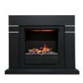 Электрокамин Dimplex Lindos - Черный с очагом Albany 1