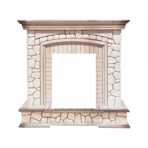 Royal Flame Preston под классические очаги камень/слоновая кость с патиной