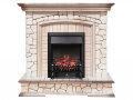 Royal Flame Preston под классические очаги камень/слоновая кость с патиной 2