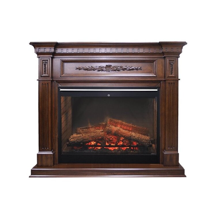 Электрокамин Dimplex Luxemburg - Темный орех с очагом Symphony 30'' DF3020-INT