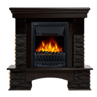 Портал Firelight Pietra Nuovo Classic сланец чёрный, шпон венге