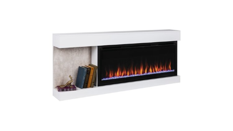 Камин электрический RealFlame Contemp 42 WT с очагом Saphir 42