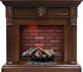 Электрокамин Dimplex Sheffield - Темный орех с очагом Silverton 1