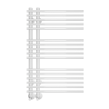 Royal Thermo Pino П16 500х800 white - полотенцесушитель 5