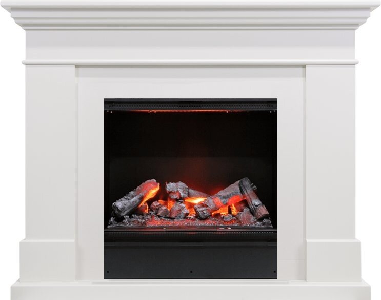 Электрокамин Dimplex California - Алебастр с очагом Engine 56-600 LL