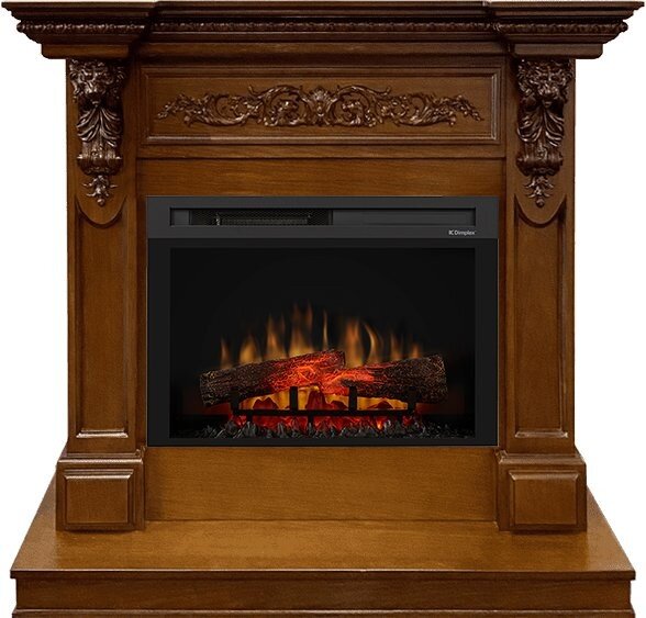 Электрокамин Dimplex Lancaster - Темный дуб с очагом XHD26L-INT