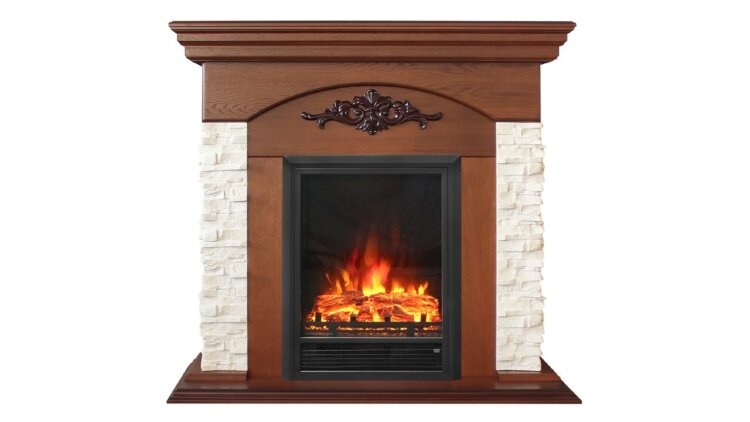 Камин электрический RealFlame Neapolis NT с очагом Eugene