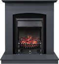 Электрокамин Royal Flame Barcelona (разборный) - Серый графит с очагом Fobos FX Black 1