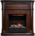 Электрокамин Dimplex Cabinet - Махагон коричневый антик с очагом Albany 1