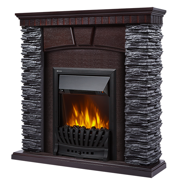 Портал Firelight Porto Classic сланец чёрный венге