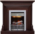 Электрокамин Dimplex Bradford - Темный дуб с очагом Danville Chrome FB2 1
