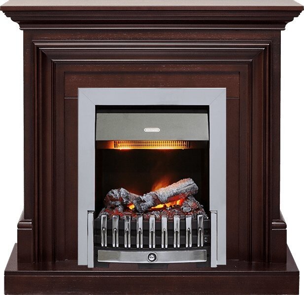 Электрокамин Dimplex Bradford - Темный дуб с очагом Danville Chrome FB2